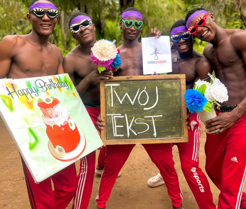 JungleBoyz - tańczone życzenia prosto z Afryki!