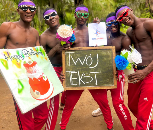 JungleBoyz - tańczone życzenia prosto z Afryki!